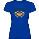 Купить Kruskis 11502241xxlc066 Футболка с коротким рукавом Seafood Crab Royal Blue 30x25x2 2XL 7ft.ru в интернет магазине Семь Футов