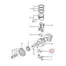 Купить Комплект номинальных шатунных вкладышей Sole Diesel 138.22.014 для двигателя Mini-26 7ft.ru в интернет магазине Семь Футов