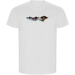 Kruskis CA66900501K034 Футболка с коротким рукавом Fishing Fever ECO Белая White 2XL