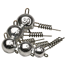 Купить Kinetic F604-259-158 Screw In Джиг-голова 2 единицы Серебристый Zinc 30 g  7ft.ru в интернет магазине Семь Футов
