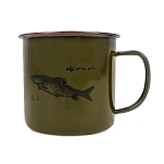 Korum K0310266 Кружка Classic Enamel  Green / White