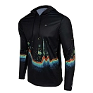 Купить Pelagic 1015231008-BLK-L Футболка с длинным рукавом с защитой от ультрафиолета Vaportek Sonar Black L 7ft.ru в интернет магазине Семь Футов
