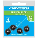 Купить Cresta 004727-00075-00000-00 свинцовая пуля Inline  0.75 g 7ft.ru в интернет магазине Семь Футов
