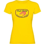 Kruskis 11502302xxlc073 Футболка с коротким рукавом Fresh Shrimp Yellow 30x25x2 2XL