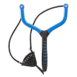 Carp expert 80253032 Medium 1 Рогатка Серебристый Black / Blue M