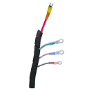 Купить Norma 3910007 25 m Спиральный полиэтиленовый кабель Многоцветный Black 10 mm 7ft.ru в интернет магазине Семь Футов
