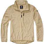 Brandit 4036-70-3XL Флисовая кофта с полумолнией Troyer Бежевый Camel 3XL