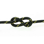 Cavalieri 822205 Dyneema 100 m Плетеная накидка высокой прочности Черный Black 5 mm 