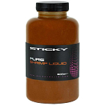 Sticky baits SL Pure Shrimp 500ml Добавки для жидкой приманки Золотистый Brown