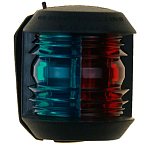 Goldenship GS10054 63 mm Двухцветный навигационный фонарь с поликарбонатным основанием Черный Black