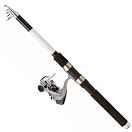 Купить Daiwa SETTELELANCER240BF-UNIT Sweepfire Tele+Q830FM Вращающееся комбо Черный Black / Grey / White 2.40 m 7ft.ru в интернет магазине Семь Футов