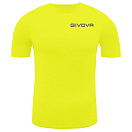 Купить Givova MAE011-0019-M Базовый слой с коротким рукавом Corpus 2 Желтый Fluor Yellow M 7ft.ru в интернет магазине Семь Футов