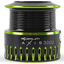 Купить Korum K0340005 Axis Feeder Запасная Шпуля Черный Black / Green 3000  7ft.ru в интернет магазине Семь Футов