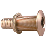 Perko 9-0350006DPP Соединение через корпус Золотистый Bronze 1´´ 