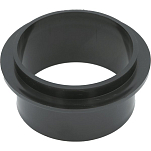 Thetford 363-94296 Выступающий патрубок с наружной резьбой Черный Black