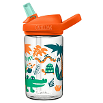 Camelbak 2472.105041 Eddy+ 400ml Детская бутылка для воды Оранжевый Jungle Animals