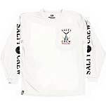 Salty crew 20135037-WHT-M Футболка с длинным рукавом от высыпаний Tailed Tech Rashguard Белая White M