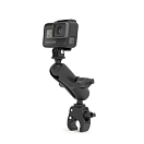 Купить Крепление для GoPro RAM MOUNTS со струбцина 16-29 мм, двойное шаровое крепление OEM: RAP-B-400-GOP1 в интернет магазине Семь Футов