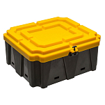 Can-sb 3927674 Внутренний 590x660x290 mm Батарейный ящик Black / Yellow 660 x 710 x 300 mm 