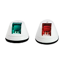 Купить Комплект бортовых огней Easterner C91004LED_pkg_6 красный/зелёный светодиодные 112,5° 12В 0,14+0,09А 90x55мм в корпусе из белого пластика упаковка из 6 штук 7ft.ru в интернет магазине Семь Футов