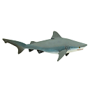 Купить Safari ltd S422429 Bull Shark Фигура Серый  Grey From 3 Years  7ft.ru в интернет магазине Семь Футов