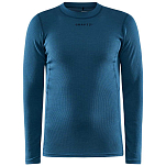Craft CO1911151-676396-XL Футболка с длинным рукавом Wool Extreme X PRO Голубой Universe / Blaze XL