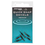 Drennan TGQSS012 DIL Quick Защелкивающийся шарнир Черный 12