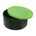 Energoteam 75521003 3 Круглая коробка для приманки Зеленый Black / Green 11 x 6 cm
