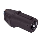 Купить Fultyme rv 590-2015 7-контактный круглый разъем для прицепа Ultra HD Серебристый Black 7ft.ru в интернет магазине Семь Футов
