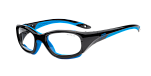 Спортивные очки с диоптриями Rec Specs / Slam XL / Shiny Black Cyan, slamxlsbcy5519135csf