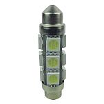 Seachoice 50-09841 Replacement Led Bulb 4 SMD Festoon Bulb Серебристый Silver