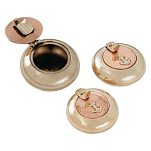 Euromarine 004151 Латунная Медная Пепельница Золотистый Bronze 60 mm
