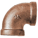 Trac outdoors 38-44124 Отвод 90° с переходом Золотистый Bronze 1/2 x 3/8´´