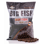 Dynamite baits ADY041208 Hot Fish&GLM 1Kg Бойлы  Brown 26 mm 