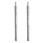 Energoteam 59216010 Barilla Длинный поворотный поводок  Silver 10 g