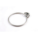 Pike n bass 480021 Швартовное кольцо 200 Mm Серебристый Grey