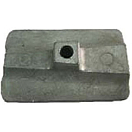 Купить Martyr anodes CM8018A Parsun F6-F8-F9.8 Алюминиевый анод Серебристый 7ft.ru в интернет магазине Семь Футов