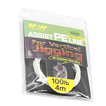 M&W International ACMWKG1G100 Assist PE KG-1 Плетеный  Brown 100 Lbs