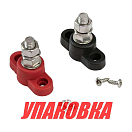 Клемма-штифт одинарная, M10, черная/красная, Marine Rocket (упаковка из 25 шт.) MRTS00080_pkg_25