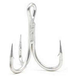 M&W International AZMWST6610 Stinger Тройной Крючок Серебристый Silver 1/0 