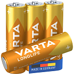 Varta 38491 Longlife Mignon AA LR 6 Аккумуляторы Желтый Blue