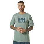 Helly hansen 33979_489-3XL Футболка с коротким рукавом Logo Зеленый Cactus 3XL