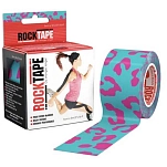 Rock tape 21654-5cmx5m кинезиологическая лента Standard 5 cmx5m Blue / Pink 10x10x10