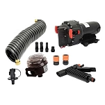 Johnson pump 189-jp64535 набор для мытья JP64535 3.5GPM Black 21x28x46