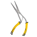 Black cat BO150002 Плоскогубцы Pistol  Black / Yellow