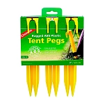 Coghlans 147-9309 колышек для палатки 6 Единицы Желтый Green 228.6 mm