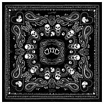 DMD 2BDS99401BO00 Шарф-хомут Square 60x60 cm Черный  Bones