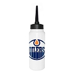 Nhl 65073-EDMONTON OILERS-1000 ml Бутылка для воды «Эдмонтон Ойлерз» 1L Белая White / Black