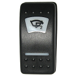 Клавиша выключателя "Откачная помпа 2" TMC 008-039910 из чёрного пластика