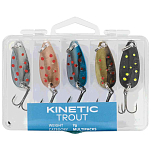 Kinetic E133-005-163 Trout Ложка 9g Многоцветный  Multicolour